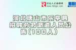 2022河北唐山市乐亭县招聘劳务派遣人员公告(100人）