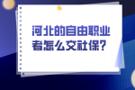 河北的自由职业者怎么交社保？