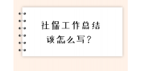 河北的社保工作总结该怎么写？