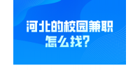 河北的校园兼职怎么找？