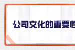 公司文化的重要性是什么？